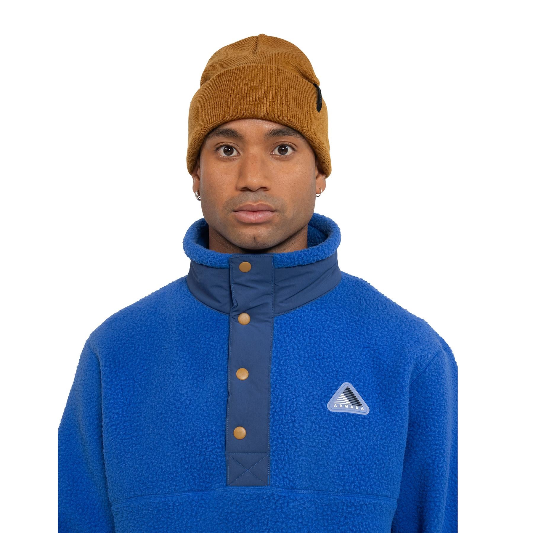 Armada Kenlem Mens Popover Fleece Dazzler/Navy