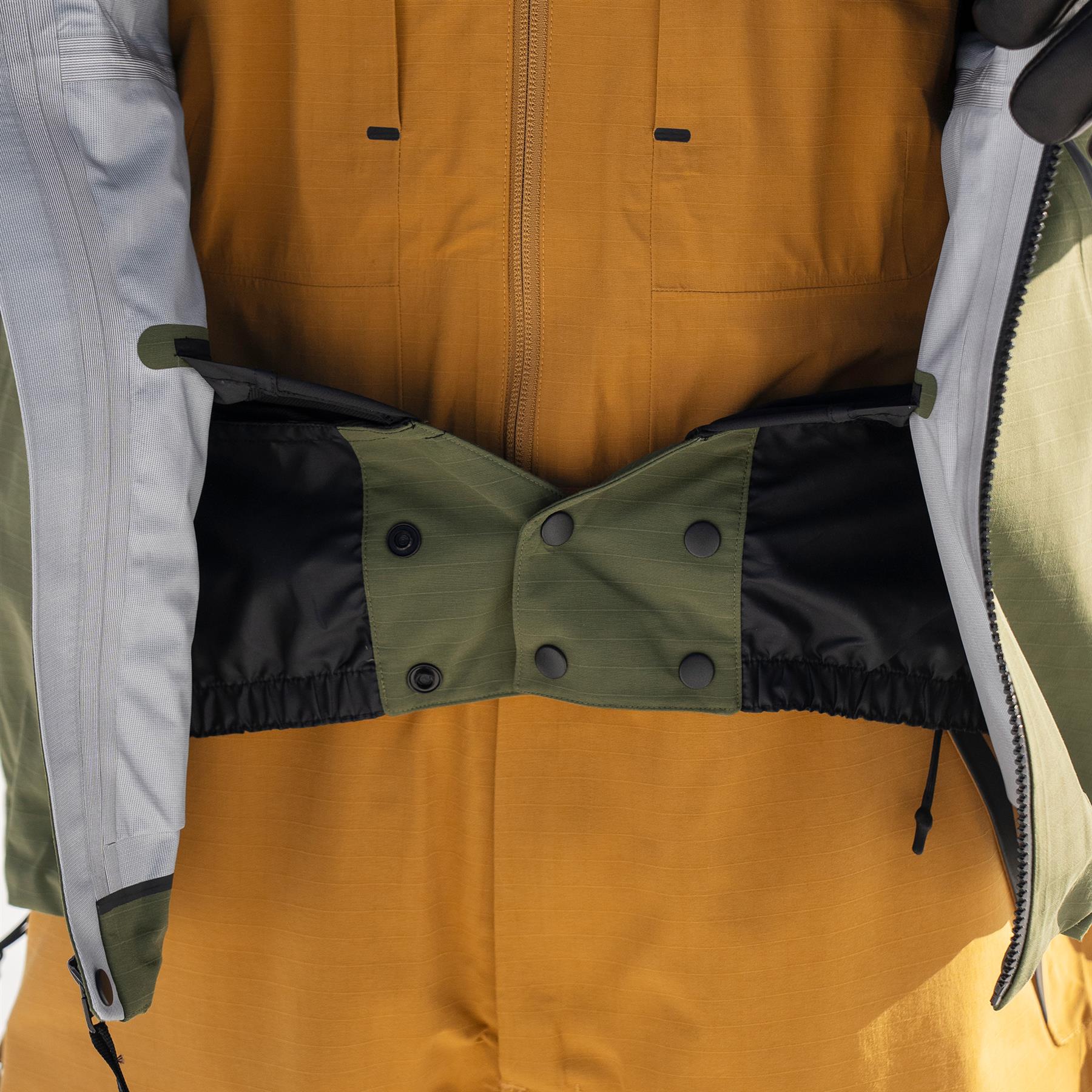 Armada Grands 3L Mens Jacket Olive/Black