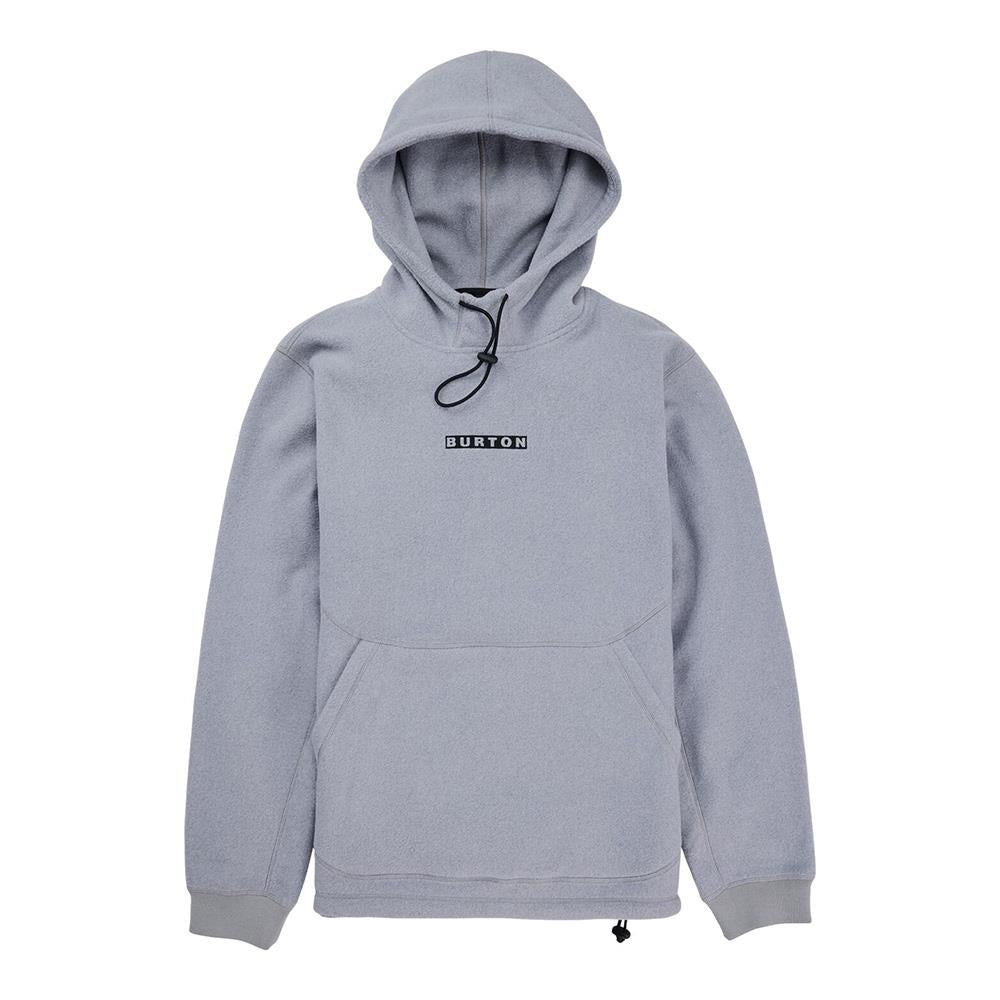 Burton Cinder Pullover Mens Hoodie Gray Heather
