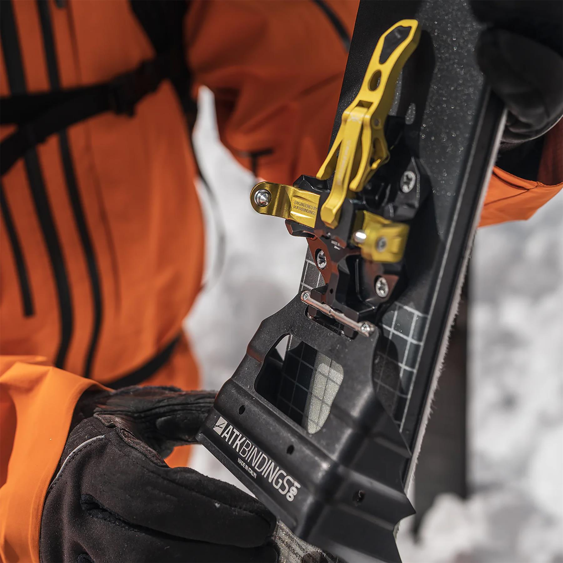 ATK Ski Touring Crampons Black