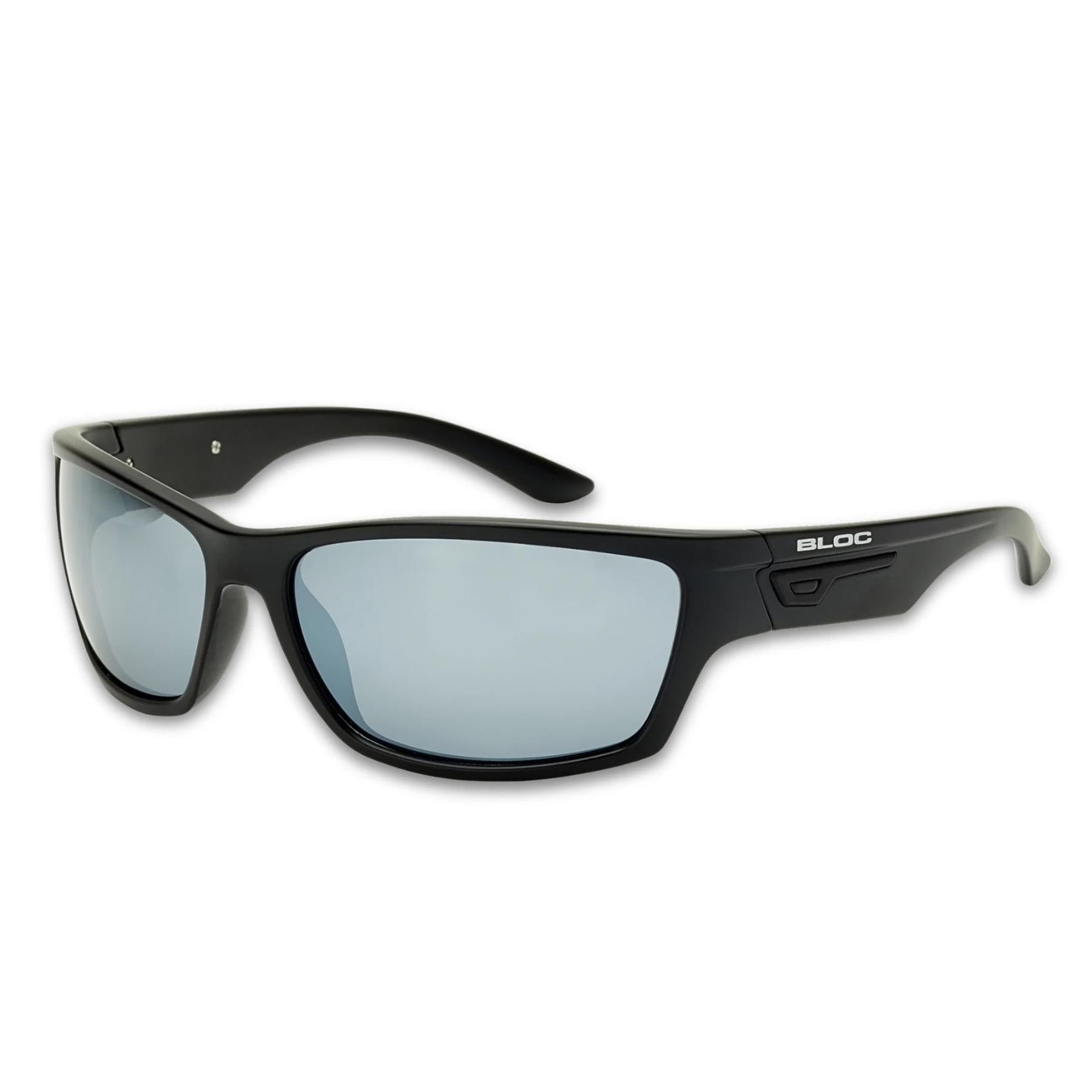 Bloc Bail Sunglasses Matt Black - Grey Polarised Lens