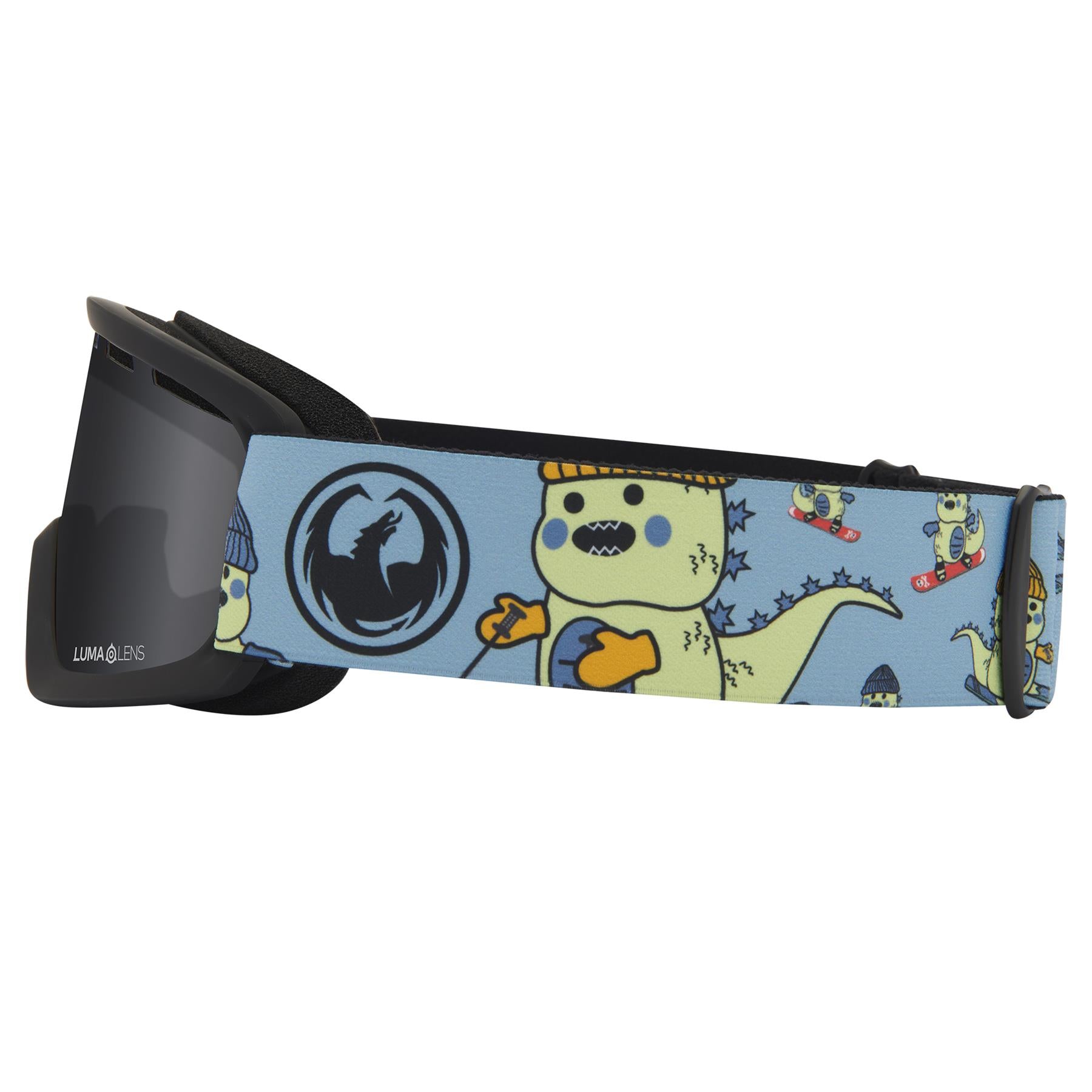 Dragon Lil D Kids Goggles Lil Kaiju Blue - LL Dark Smoke Lens