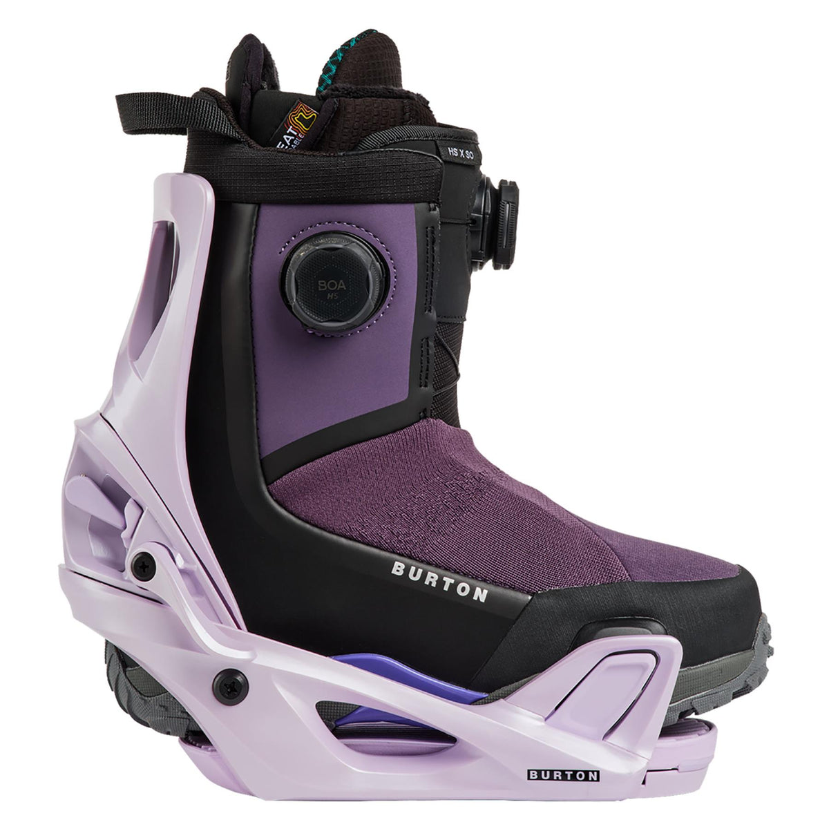 Burton Step On Re:Flex Womens Snowboard Bindings Moondust Purple 2027