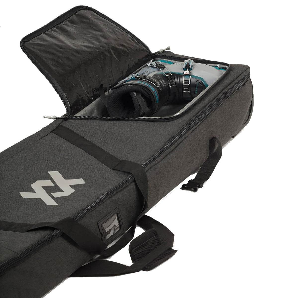 Volkl Rolling Double Ski Bag Heather Grey