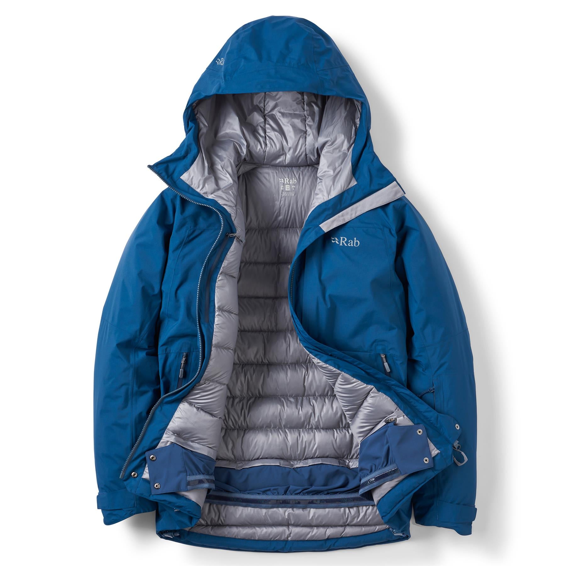 Rab Optical Down Mens Jacket Tempest Blue