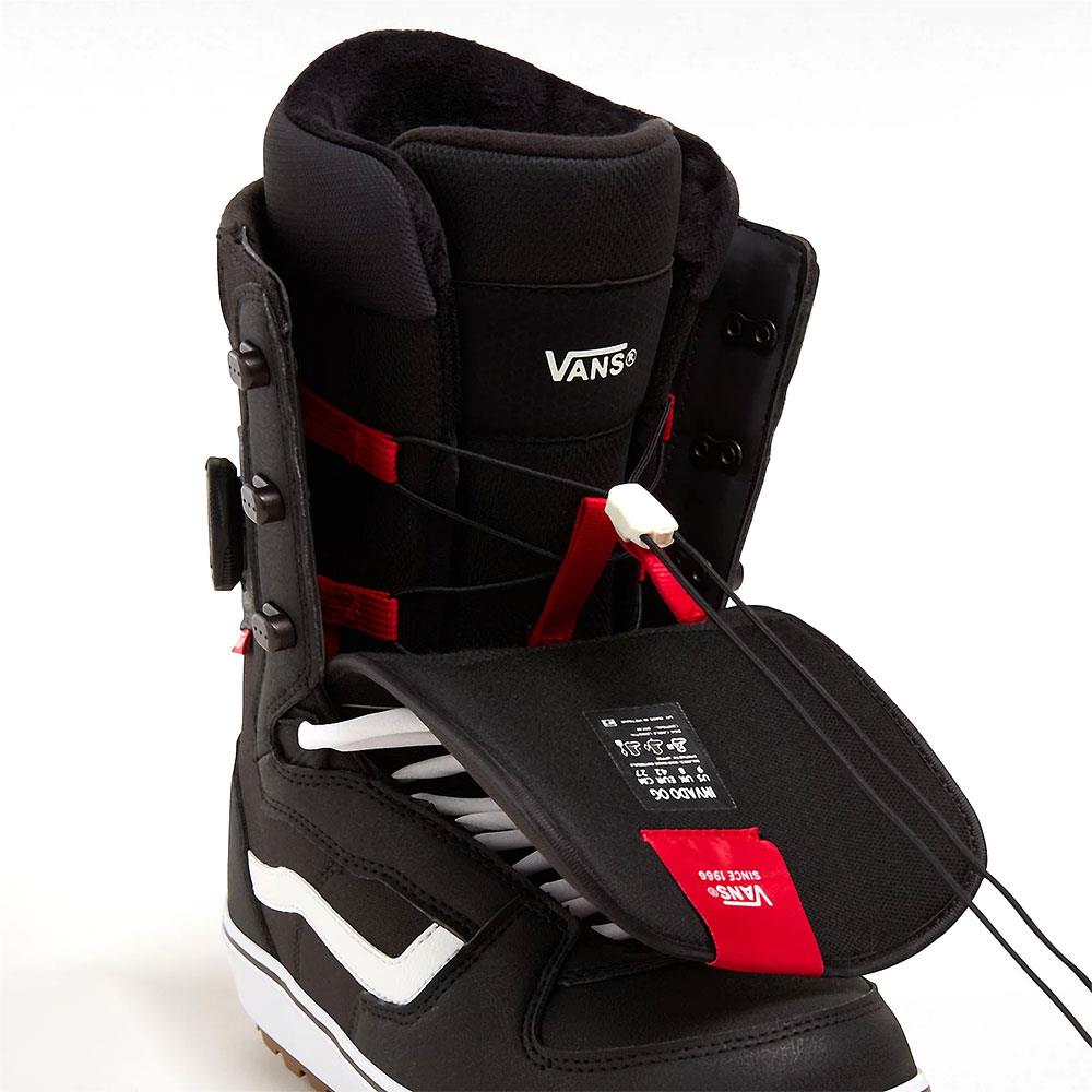 Vans Invado OG Mens Snowboatrd Boots Black/White 2026