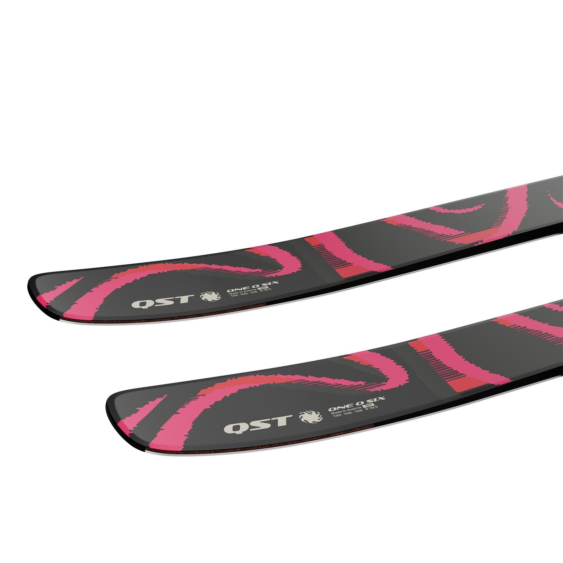 Salomon QST 106 Skis Black/Pink 2027