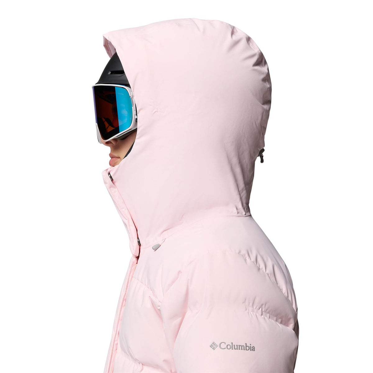 Columbia Roffe Ridge Down Heat Seal Womens Jacket Powder Pink