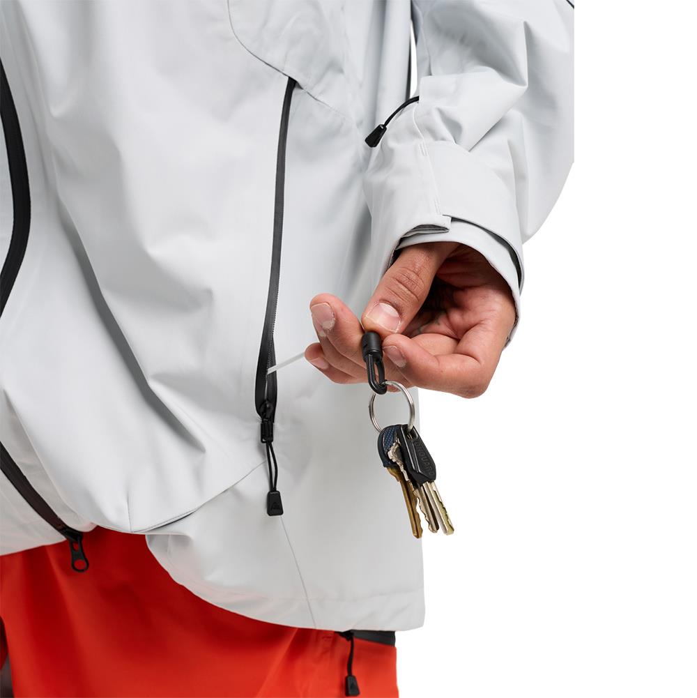 Burton Reserve GORE-TEX 2L Mens Jacket Gray Cloud