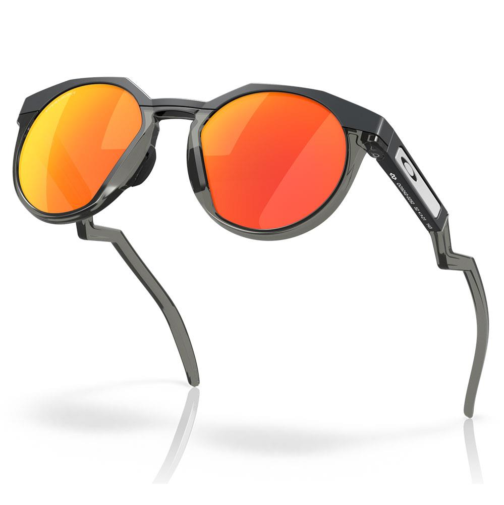 Oakley HSTN Sunglasses Matte Carbon - Prizm Ruby Lens