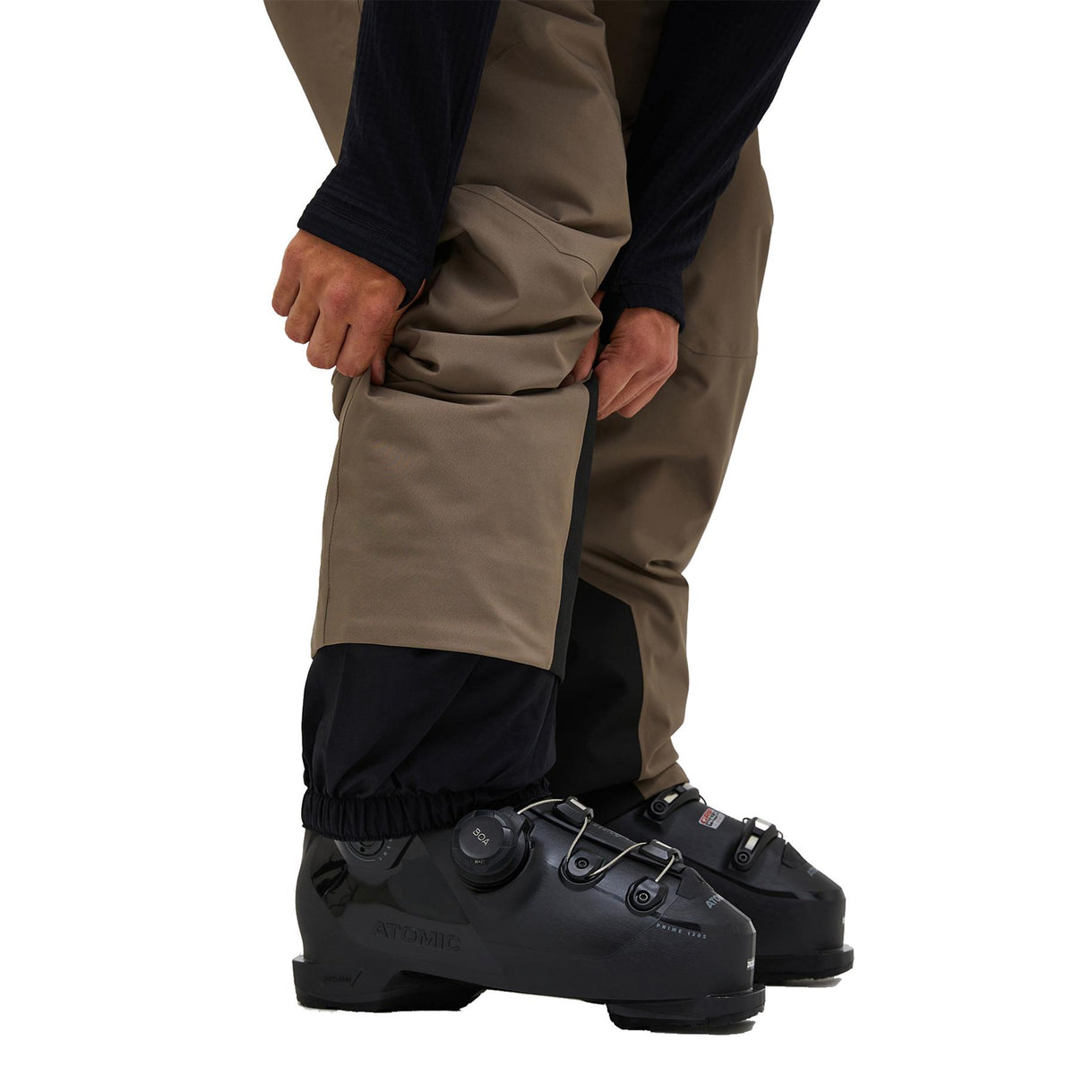 Peak Performance Mens Maroon Insulated Pants Terrain Tan
