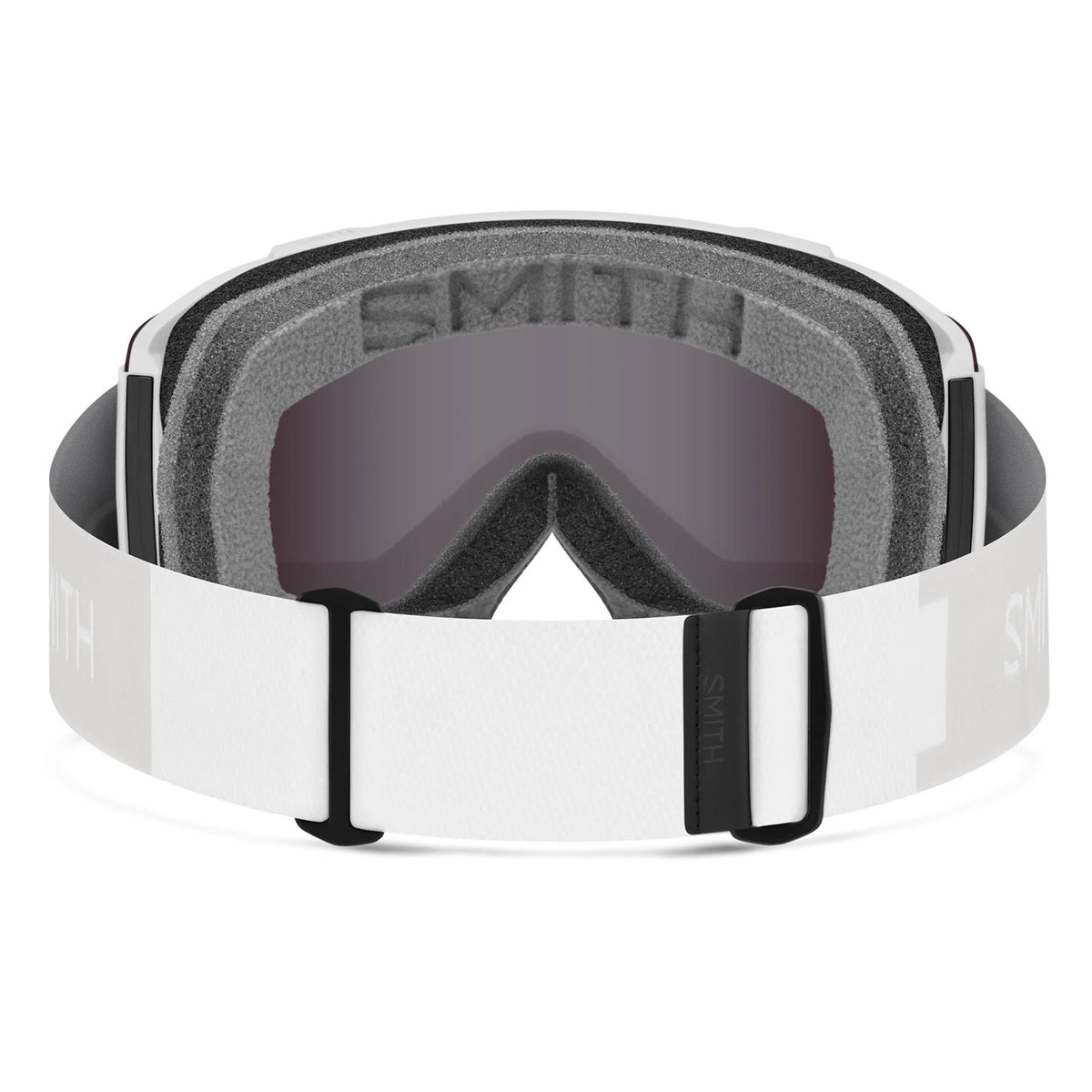 Smith Squad Goggles White Vapor - Chromapop Sun Black + Spare Lens