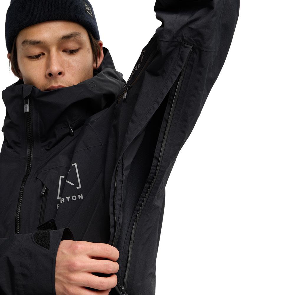 Burton [ak] Velocity GORE-TEX 2L Mens Anorak Jacket True Black