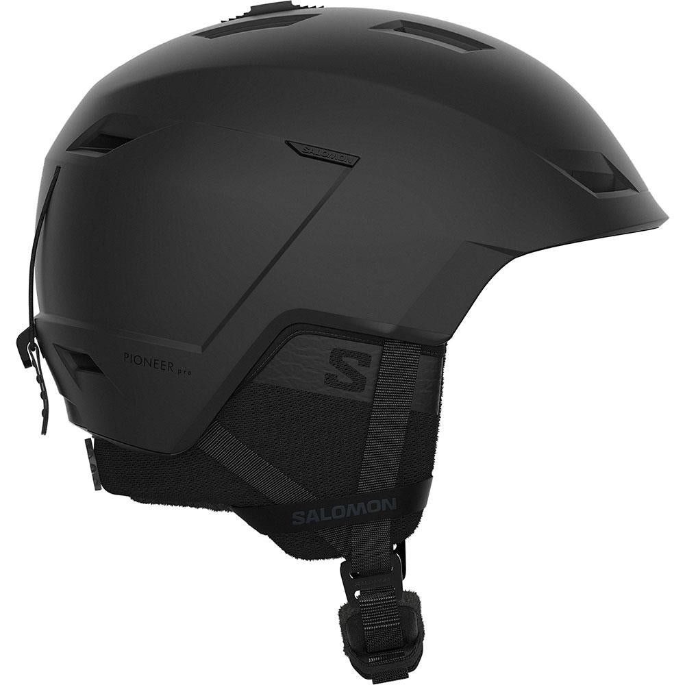 Salomon Pioneer LT Pro Ski + Snowboard Helmet Black