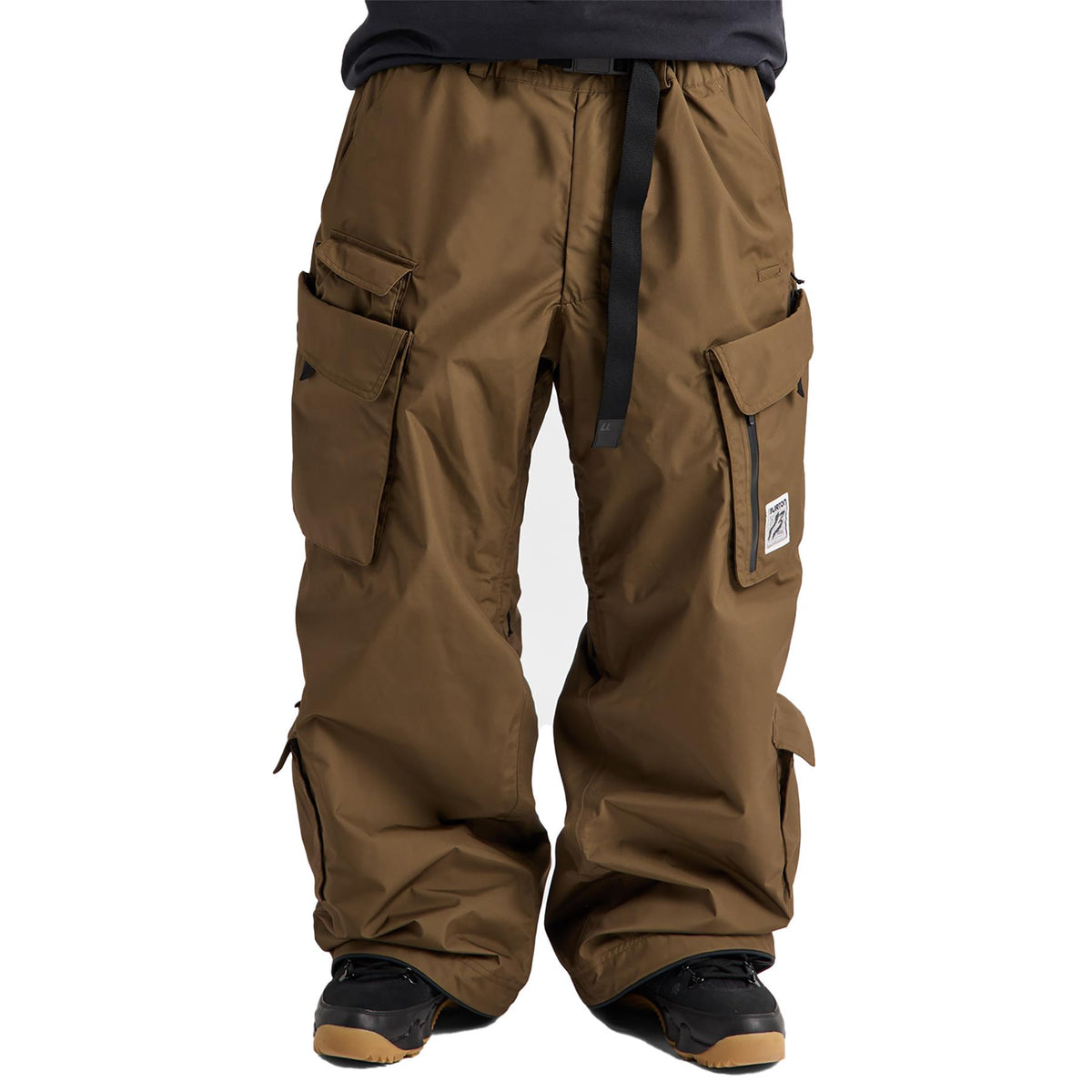 Burton Zeb 2L Baggy Cargo Mens Pants Earth Ship Brown