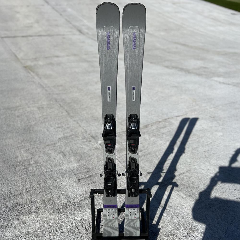 K2 Disruption 76 W Ex-Hire Womens Skis + ERP 10.0 GW Bindings 2025 142cm