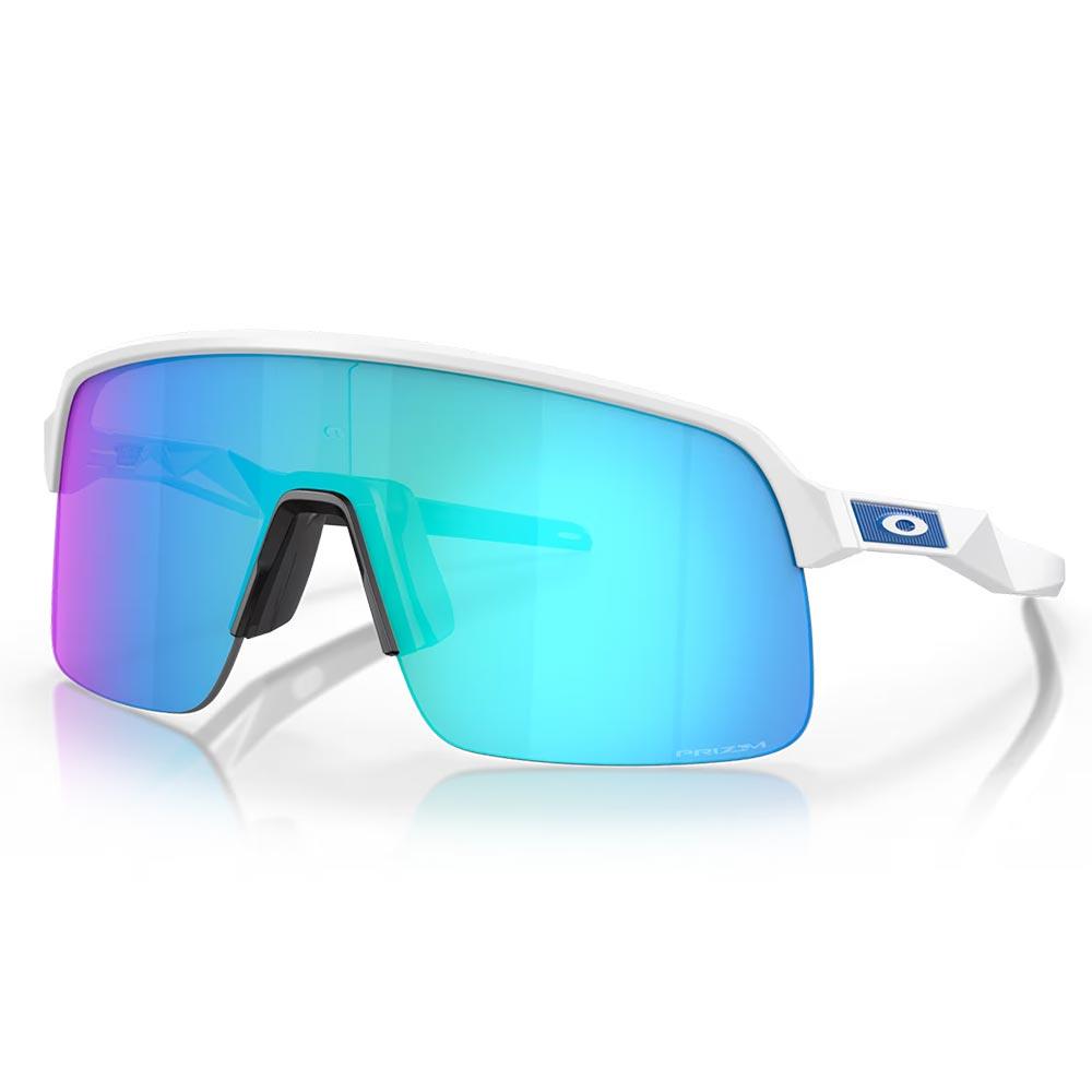 Oakley Sutro Lite Sunglasses Matte White - Prizm Sapphire Lens