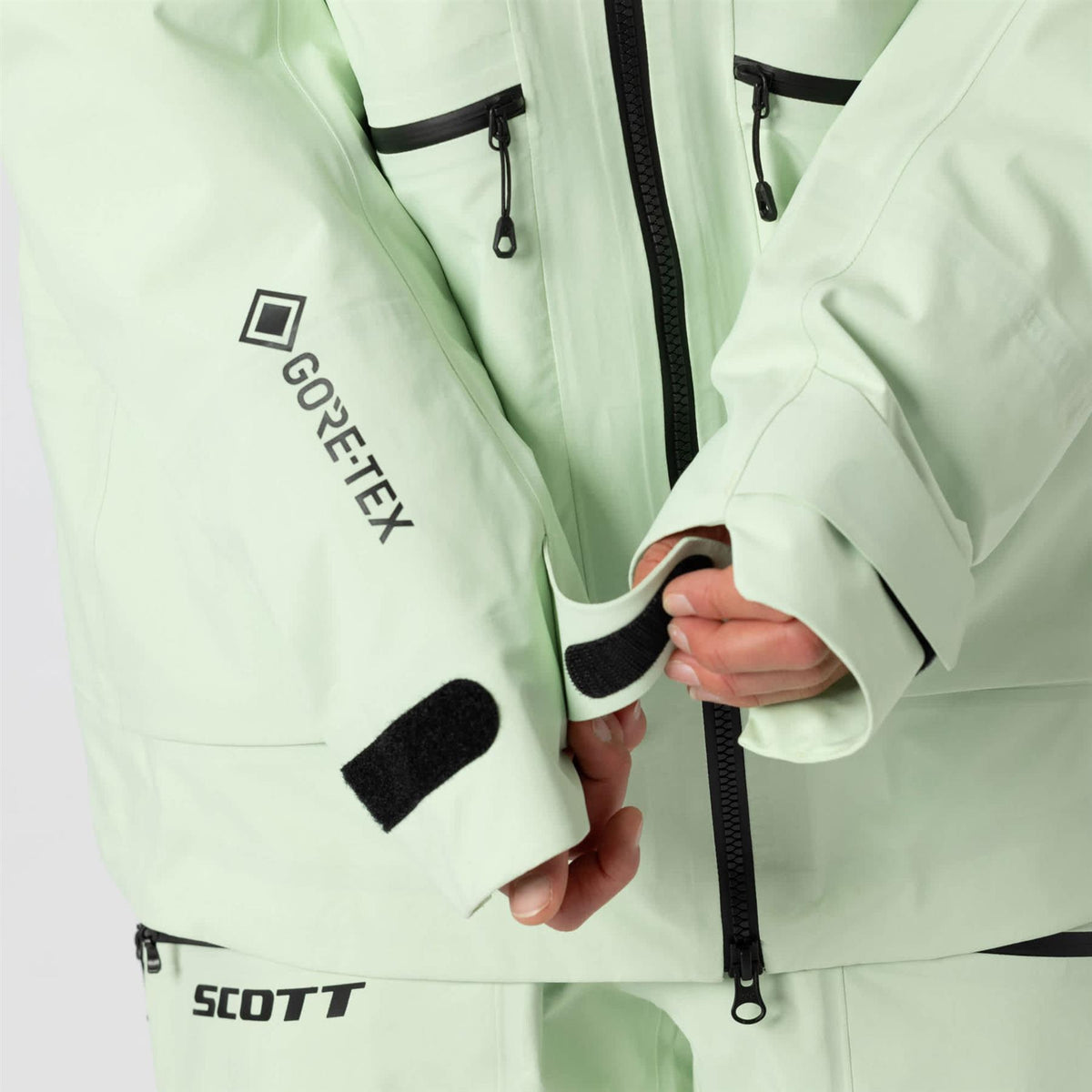 Scott Vertic GTX 3L Mens Jacket Vapour Green