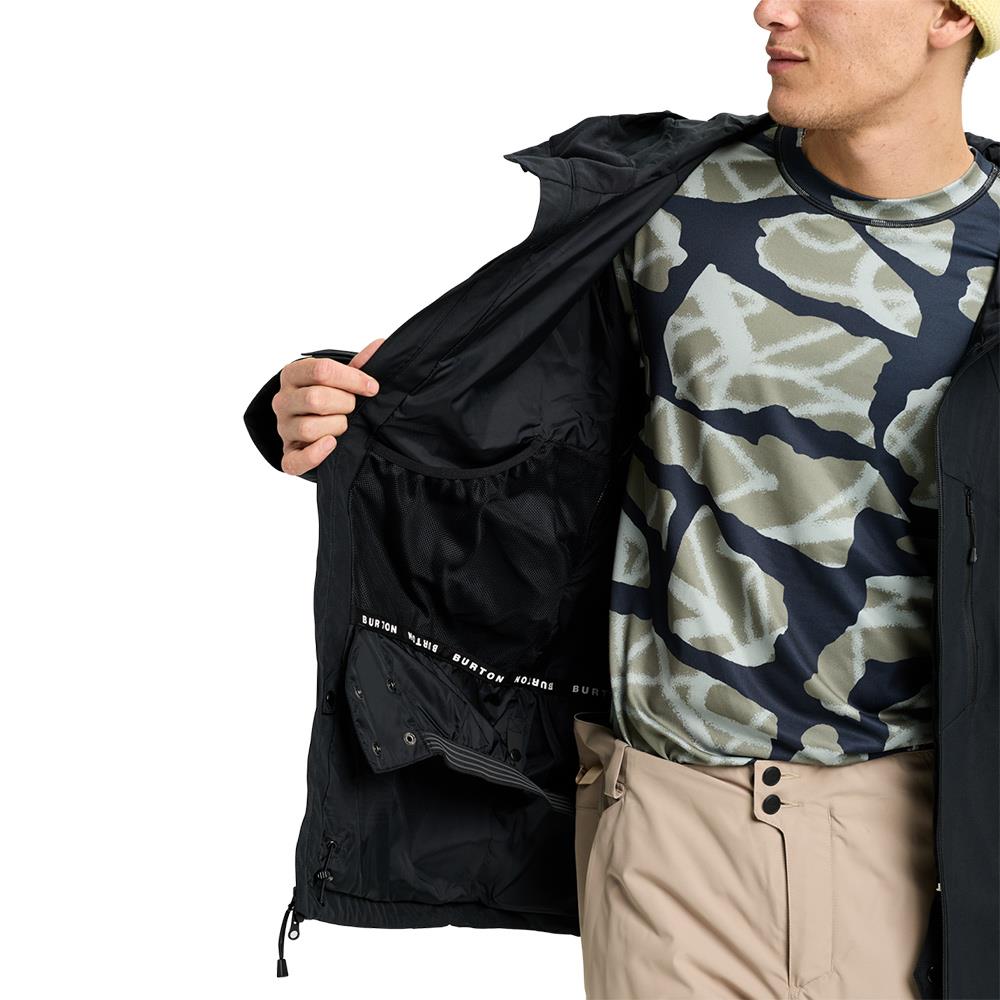 Burton Reserve 2L Mens Jacket True Black