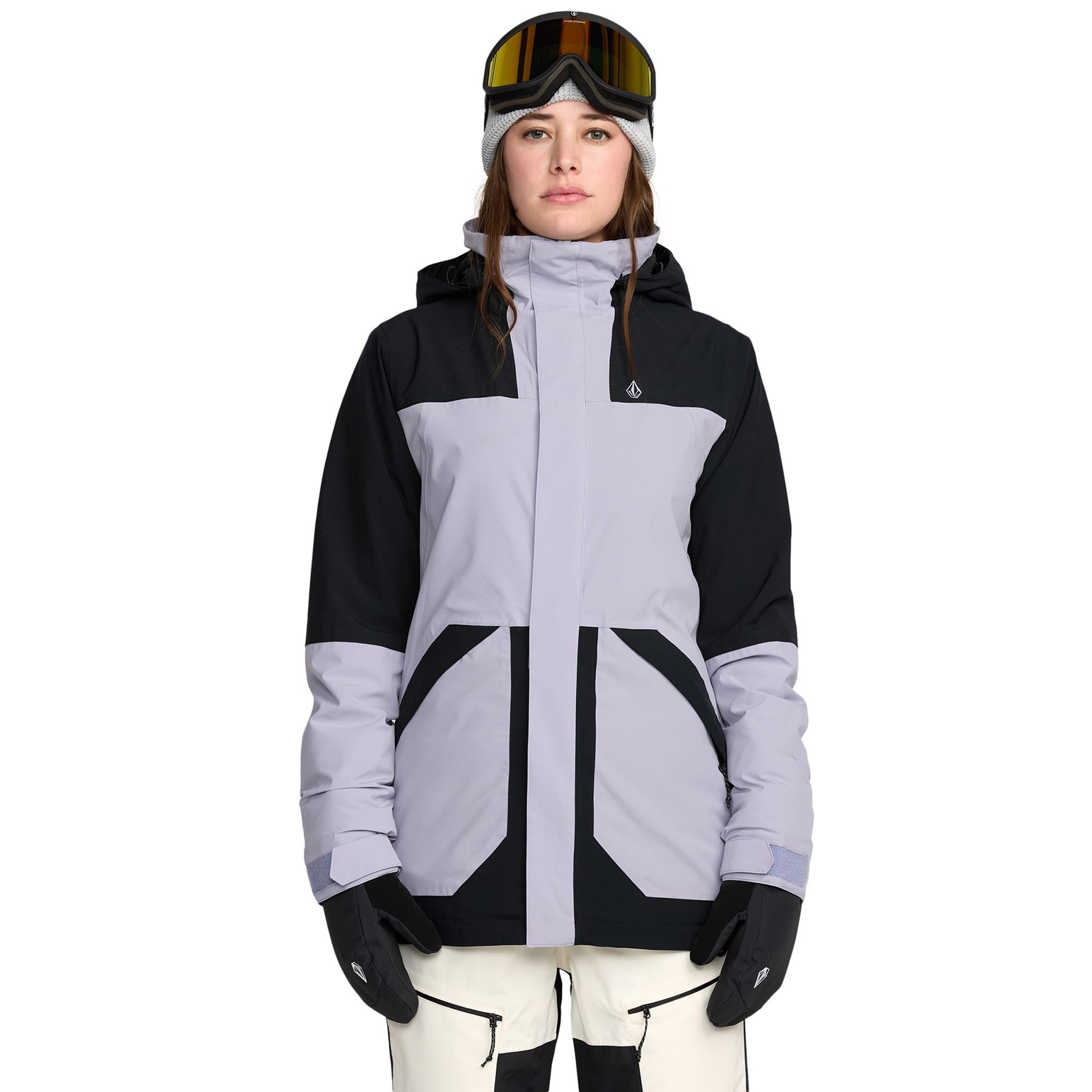 Volcom Shelter 20K 3D Womens Stretch Jacket Lavender Aura