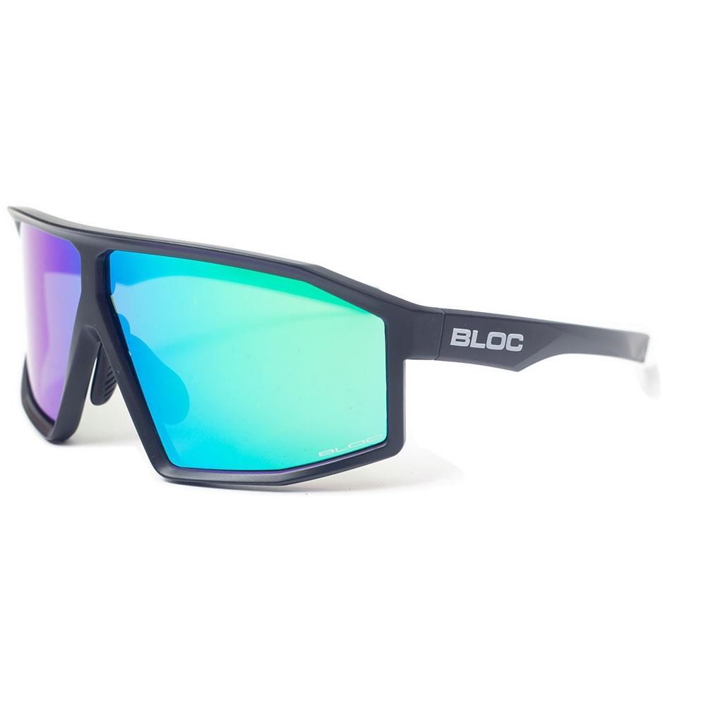 Bloc Blade 2 Sunglasses Black - Green Mirror Lens