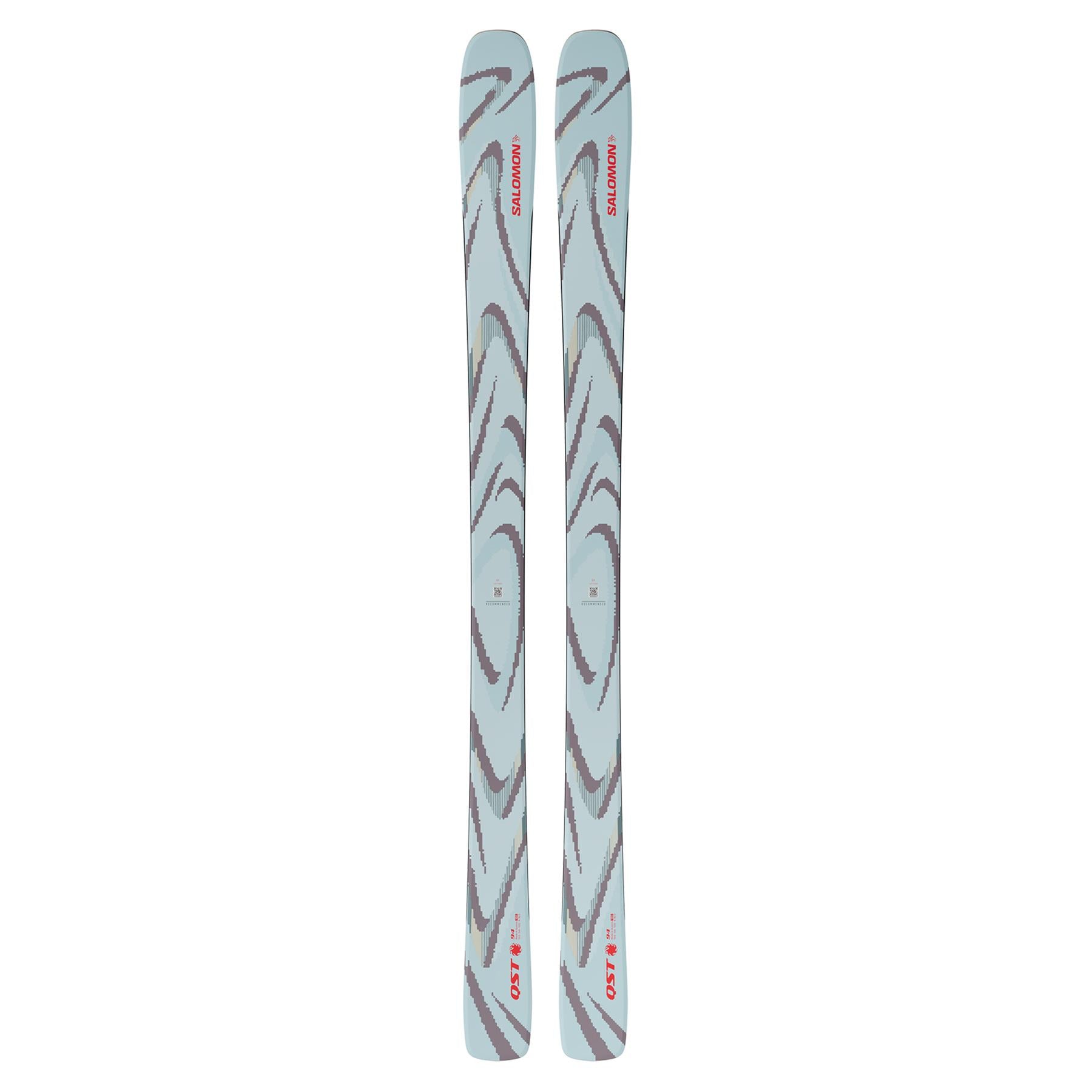 Salomon QST 94 Skis Iced Aqua 2026