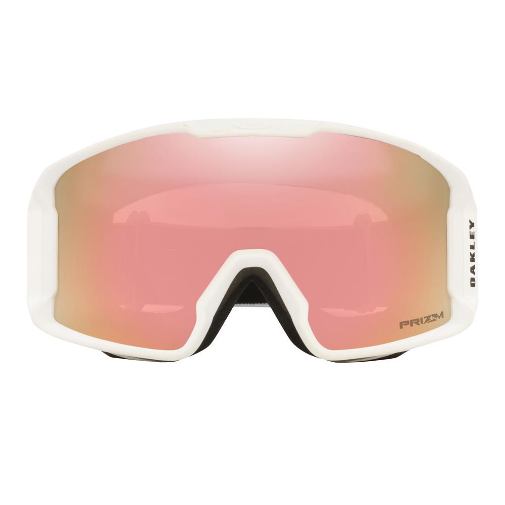 Oakley Line Miner M Goggles Matte White - Prizm Rose Gold Lens