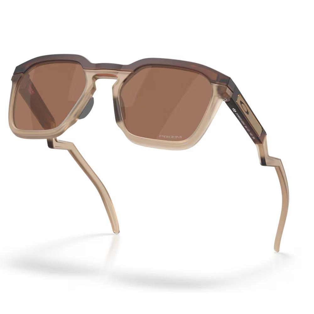 Oakley HSTN SQ Sunglasses Matte Rootbeer - Prizm Tungsten Lens