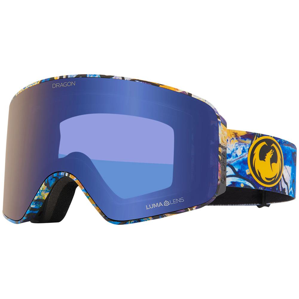 Dragon NFX MAG OTG Goggles Chris Benchetler Signature - LL Darksmoke + LL Flash Blue Lenses