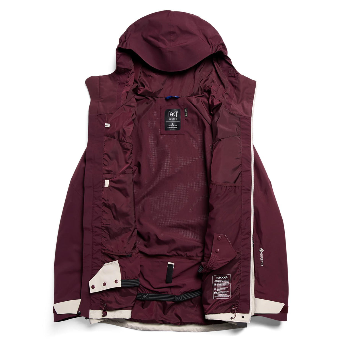 Burton [ak] Cyclic GORE-TEX 2L Mens Jacket Rum Raisin/Chinchilla Gray