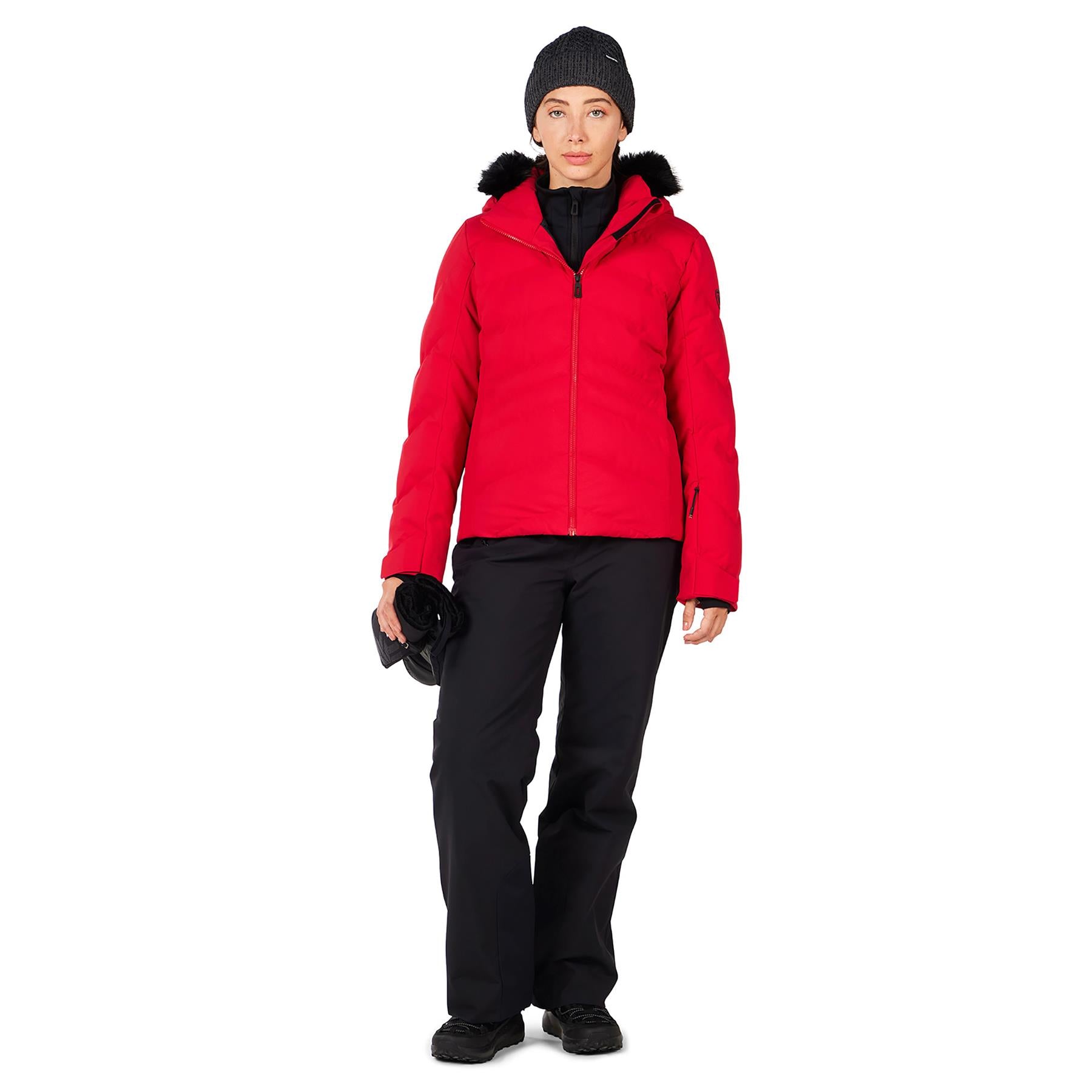 Rossignol Womens Staci Insulated Jacket Ruby Red