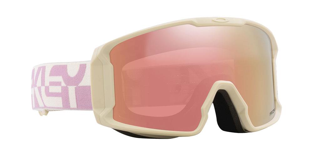 Oakley Line Miner M Goggles Toadstool Duality - Prizm Snow Rose Gold Lens