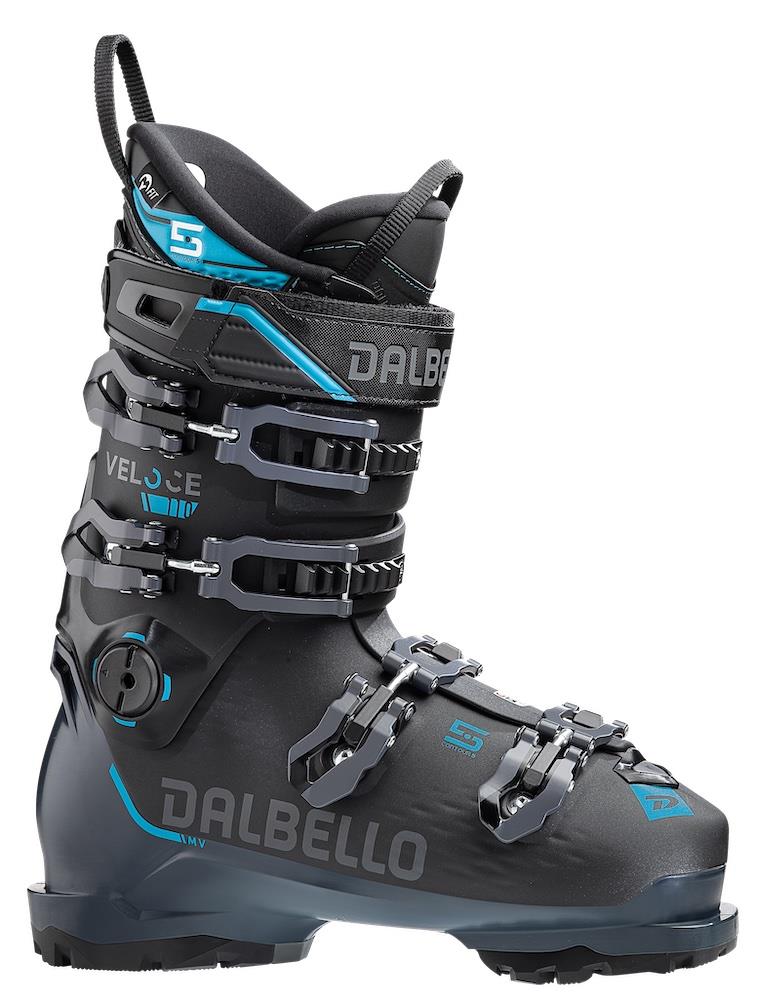 Dalbello Veloce 110 GW Mens Ski Boots Black/Grey Blue 2024