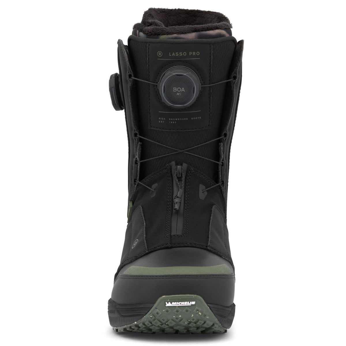 Ride Lasso Pro Mens Snowboard Boots Swamp Camo 2027