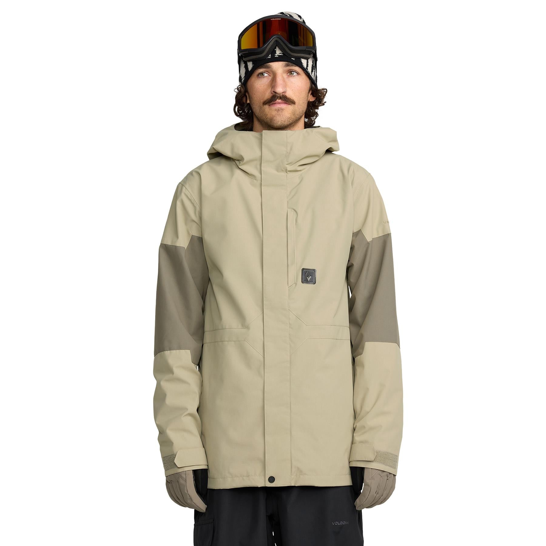 Volcom Primry Mens Jacket Moss Green