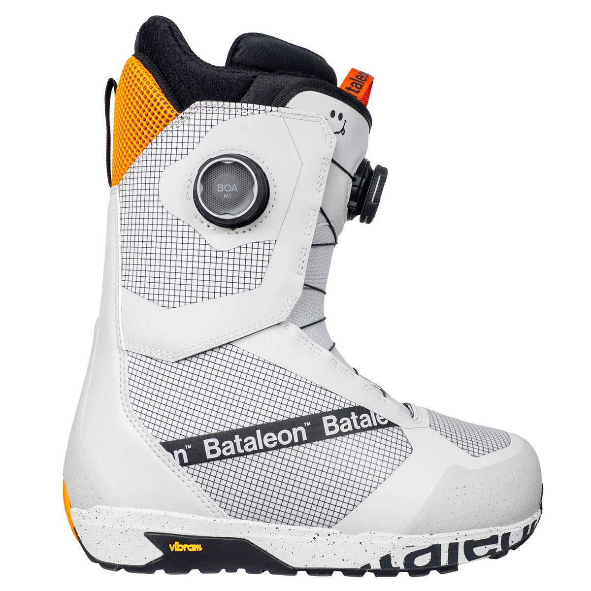Bataleon Salsa Double BOA Mens Snowboard Boots Gray Sunset 2027