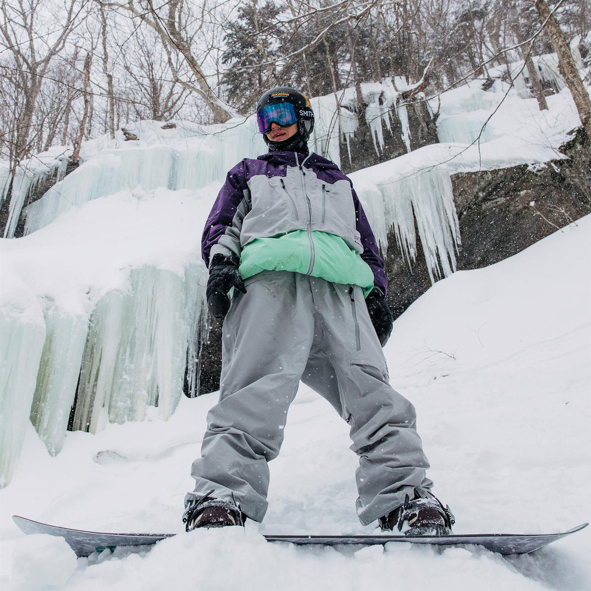 Burton [ak] Cyclic GORE-TEX 2L Mens Bib Pants Apparition Gray
