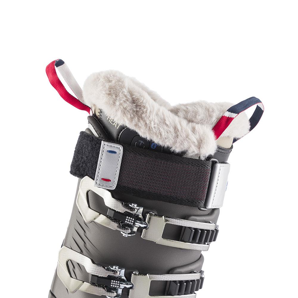 Rossignol Pure Pro Heat GW Womens Ski Boots Metal Gold/Grey 2024