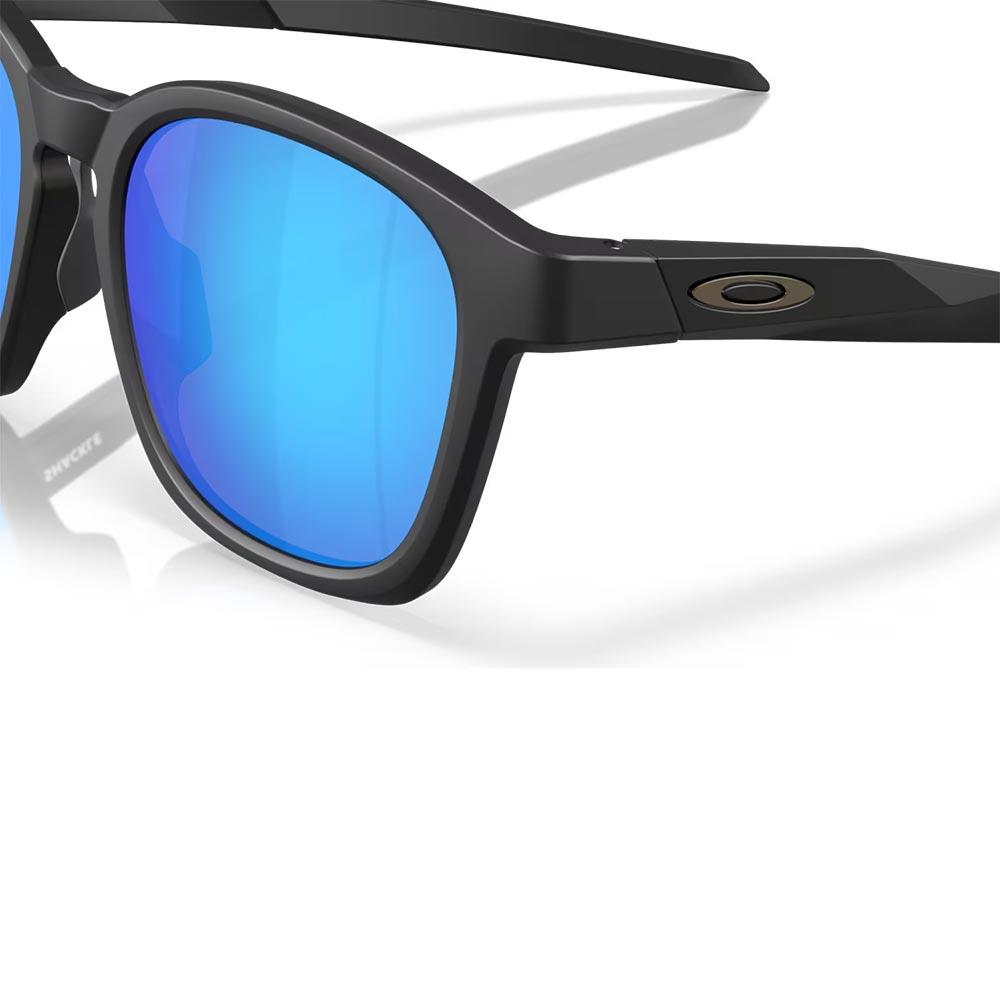 Oakley Shackle Sunglasses Matte Black - Prizm Sapphire Lens