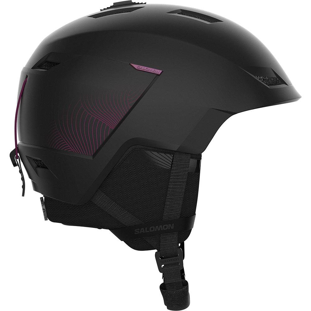 Salomon Icon LT Pro Womens Ski + Snowboard Helmet Black