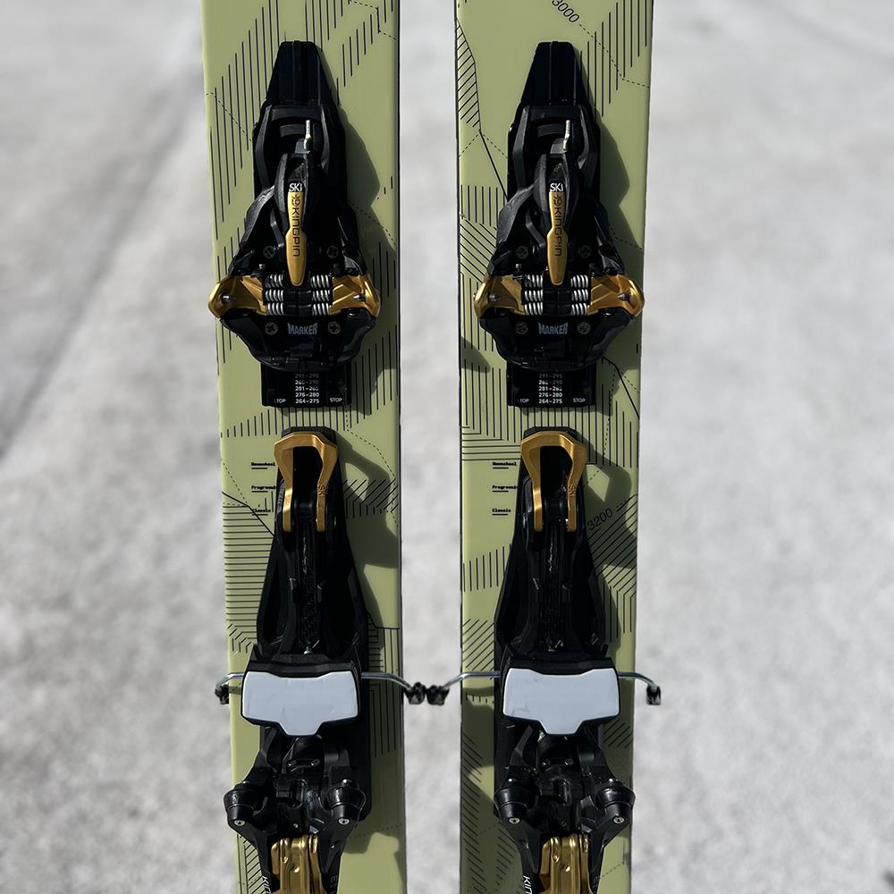 Faction Agent 4 Ex-Demo Touring Skis + Marker Kingpin 13 Bindings 179cm