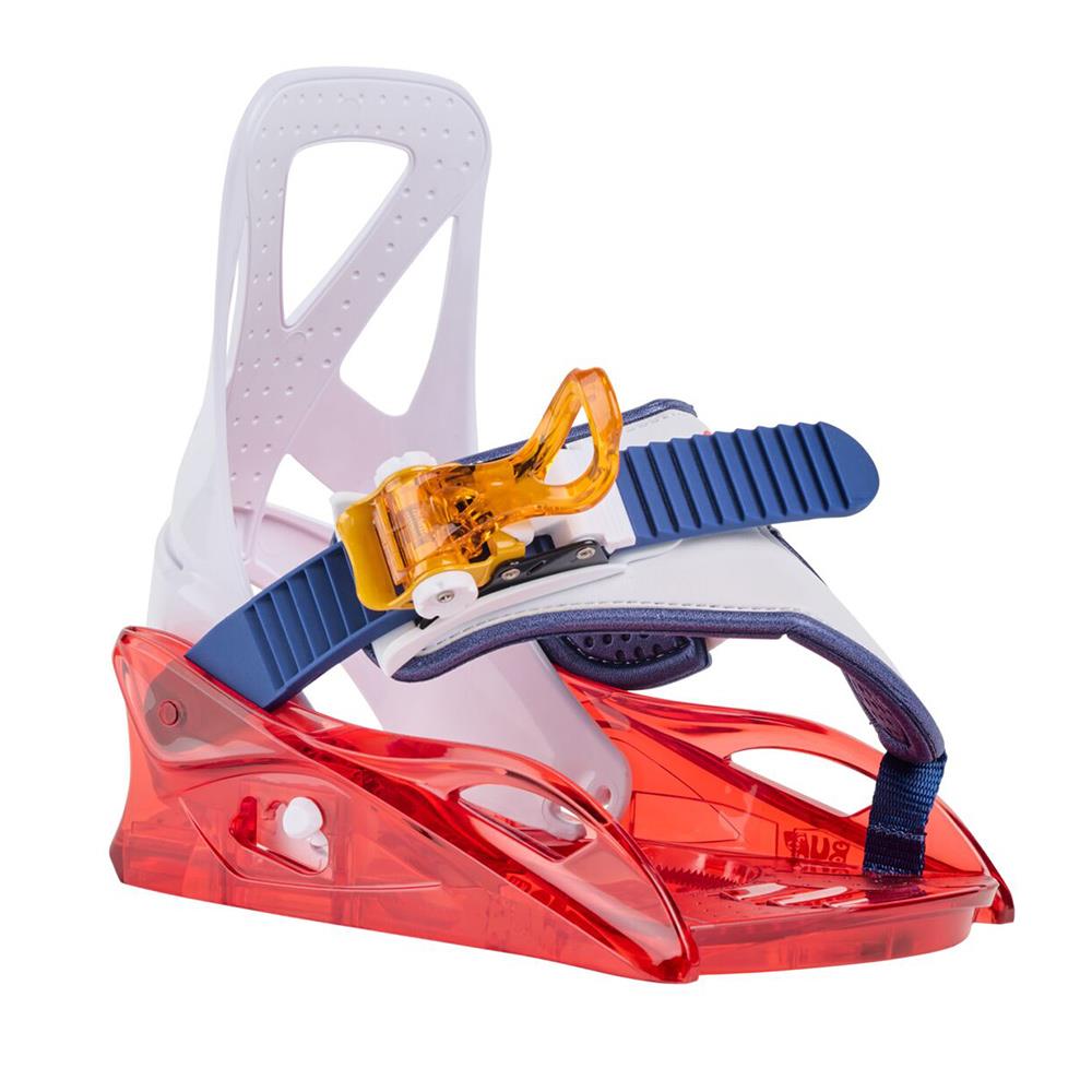 Burton Grom Disc Kids Snowboard Bindings Red/Multi