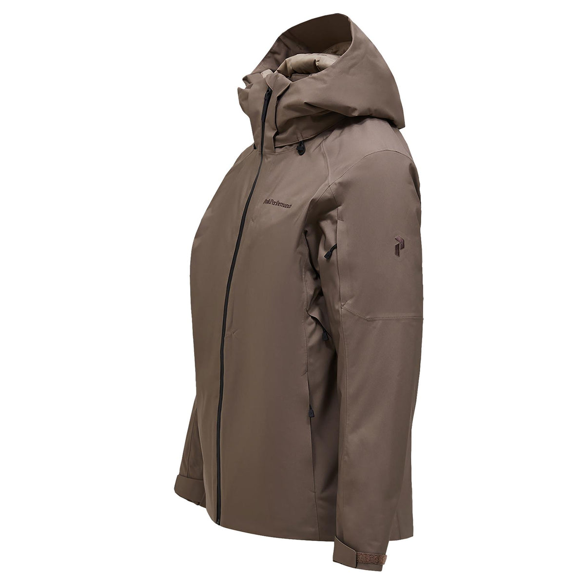 Peak Performance Mens Maroon Insulated Jacket Terrain Tan