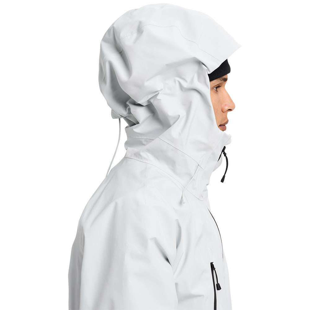 Burton Reserve GORE-TEX 2L Mens Jacket Gray Cloud