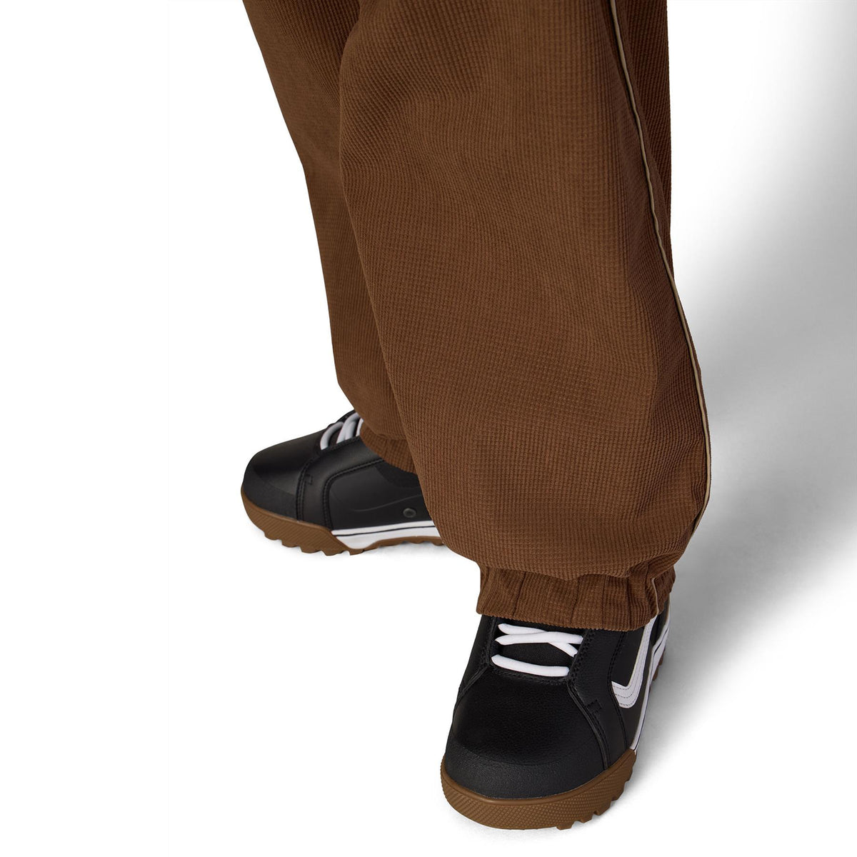 686 Womens Hellkat Shell Pants Dark Earth Grid Corduroy