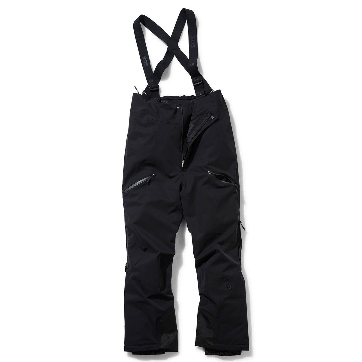 SOS Cosmos Mens Insulated Bib Pants Black