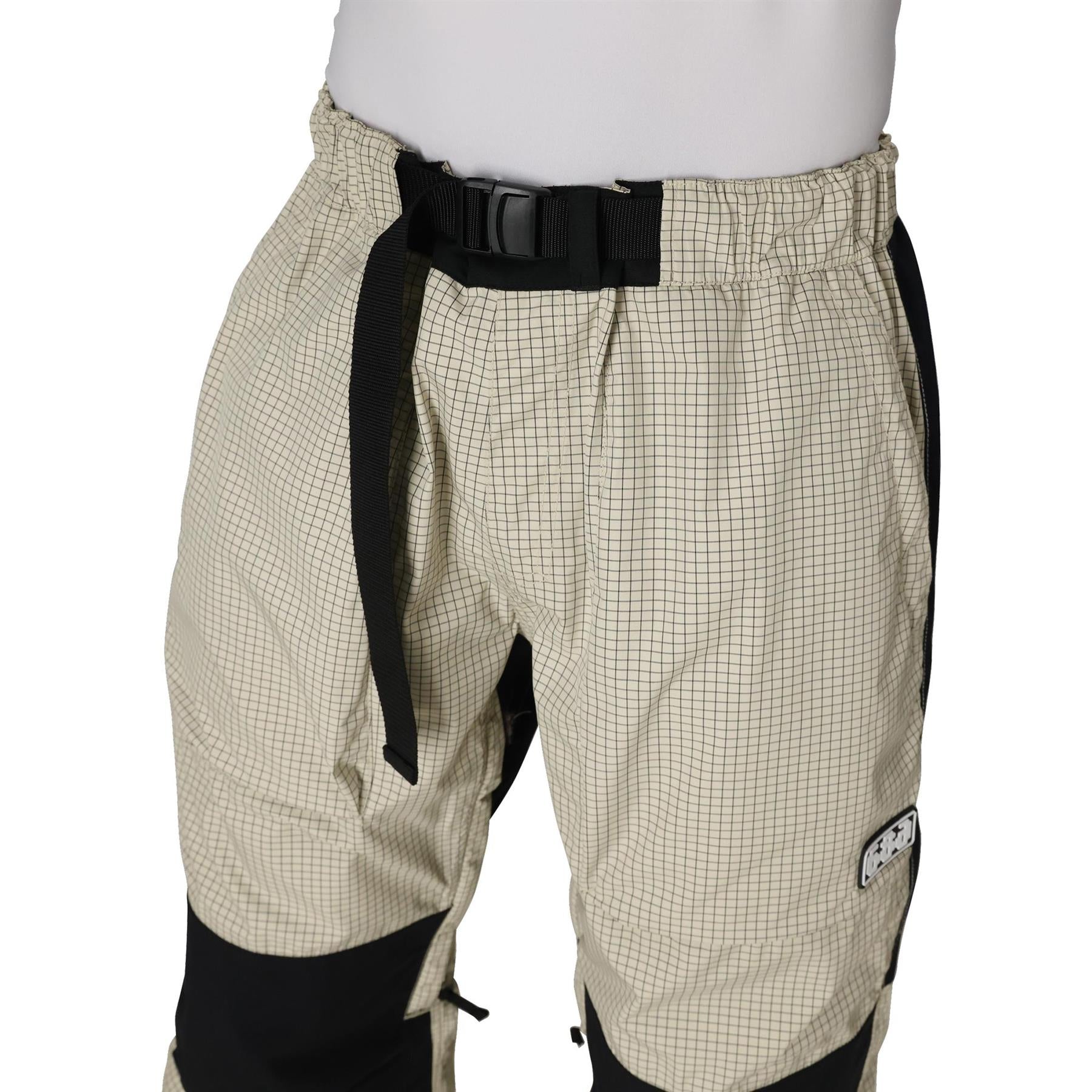 686 Mens 2.5L Ghost Pants Limestone Grid