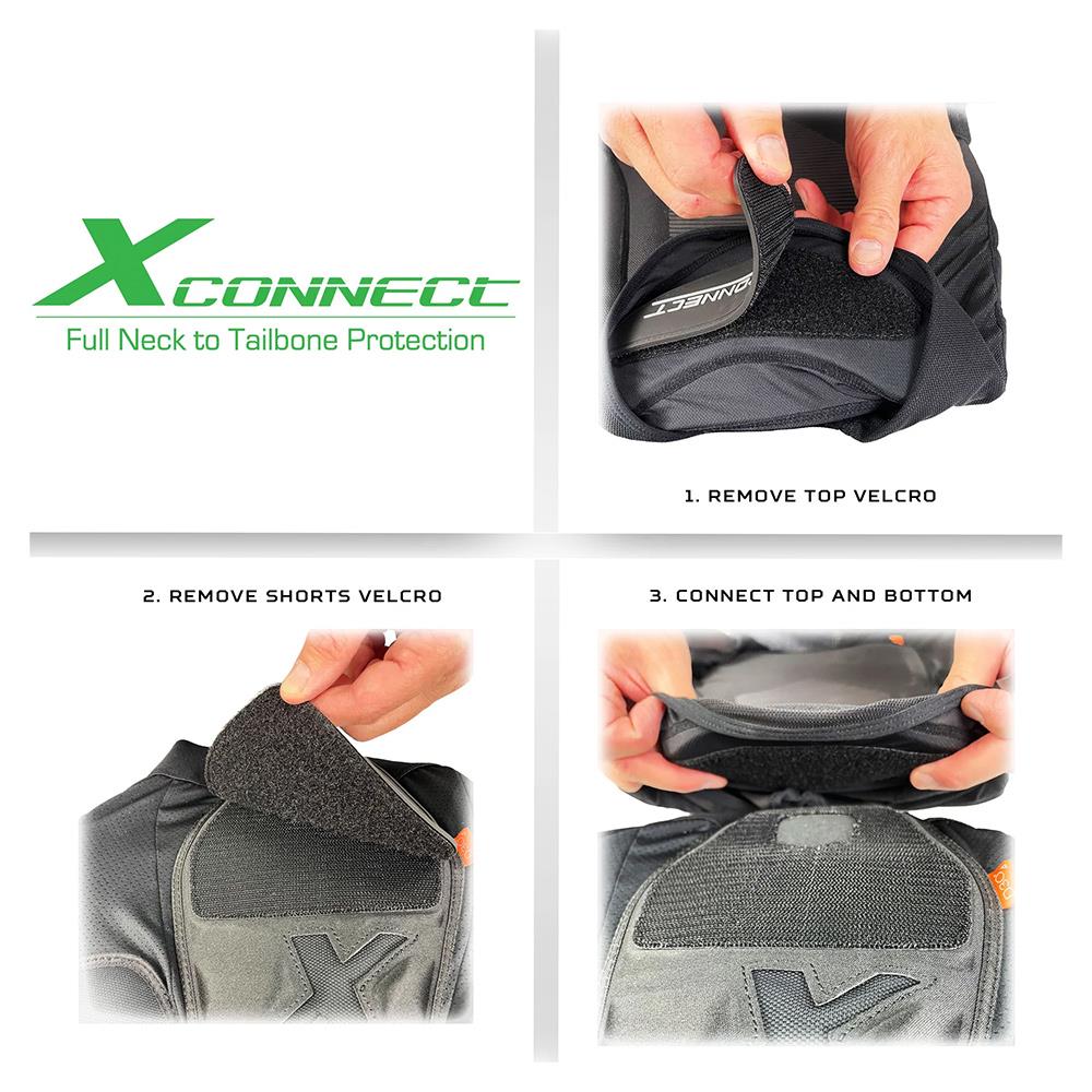 Demon Flexforce X D3O/XRD V6 Womens Impact Shorts Black