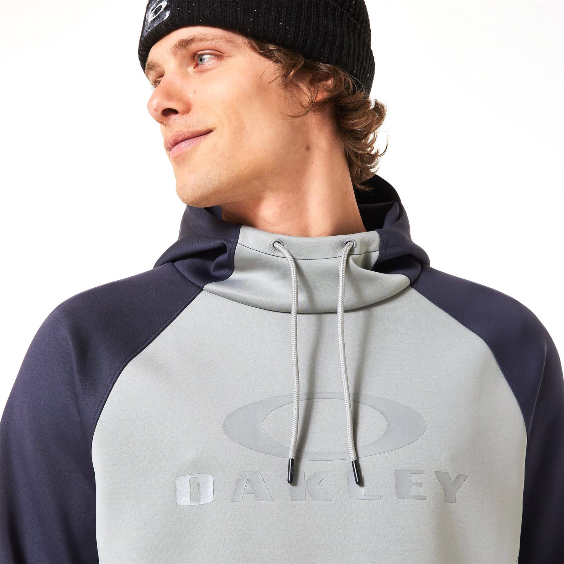Oakley Sierra DWR Mens Fleece Hoody 2.0 Cement