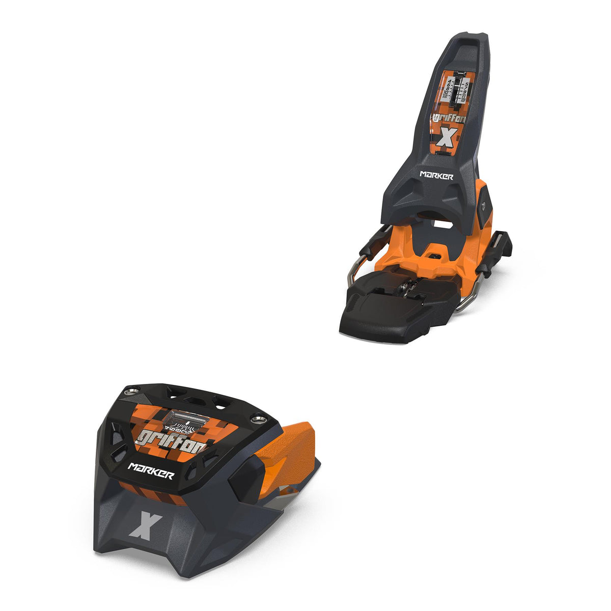Marker Griffon X 13 Ski Bindings Graphite/Orange